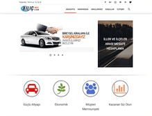 Tablet Screenshot of kilicrentacar.net
